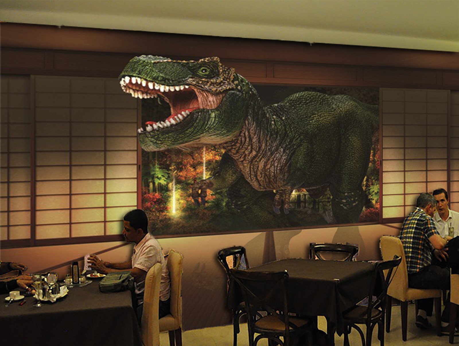 3D Big Mouse Dinosaur 23 Wallpaper AJ Wallpaper 2 