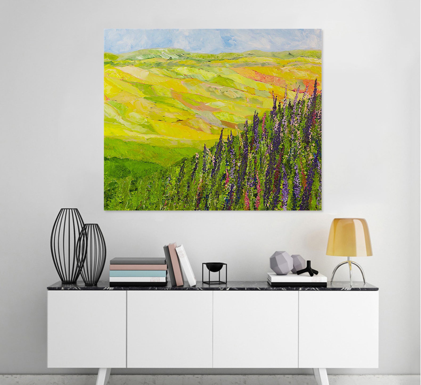 3D Misty Valley 156 Allan P. Friedlander Wall Sticker