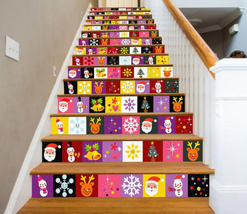 3D Cartoon Santa Claus 88 Stair Risers Wallpaper AJ Wallpaper 