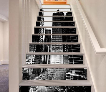 3D City 3692 Stair Risers Wallpaper AJ Wallpaper 