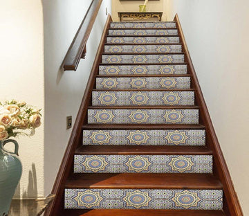3D Court Pattern 463 Stair Risers Wallpaper AJ Wallpaper 