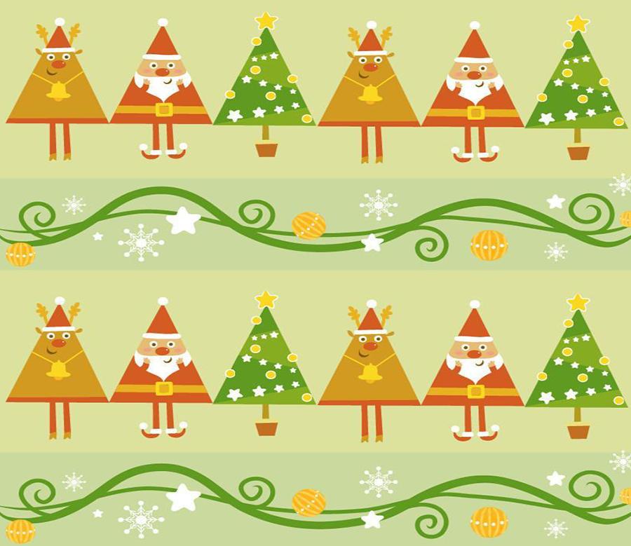 3D Father Christmas And Christmas Tree 45 Wallpaper AJ Wallpaper 