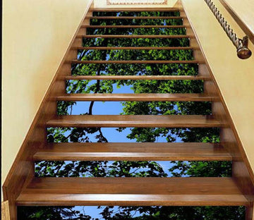 3D Precipice 986 Stair Risers Wallpaper AJ Wallpaper 