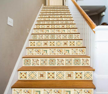 3D Retro Pattern 20 Stair Risers Wallpaper AJ Wallpaper 