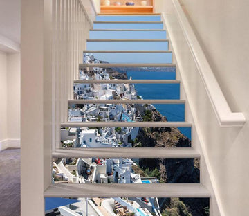 3D Santa Nini 689 Stair Risers Wallpaper AJ Wallpaper 