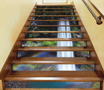 3D Waterfall 5147 Stair Risers Wallpaper AJ Wallpaper 