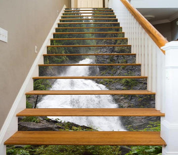 3D Waterfall 5267 Stair Risers Wallpaper AJ Wallpaper 