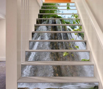 3D Waterfall 588 Stair Risers Wallpaper AJ Wallpaper 