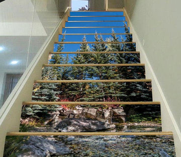 3D Woods 3451 Stair Risers Wallpaper AJ Wallpaper 