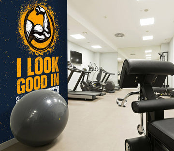 3D Yellow Letter 075 Wall Murals Wallpaper AJ Wallpaper 