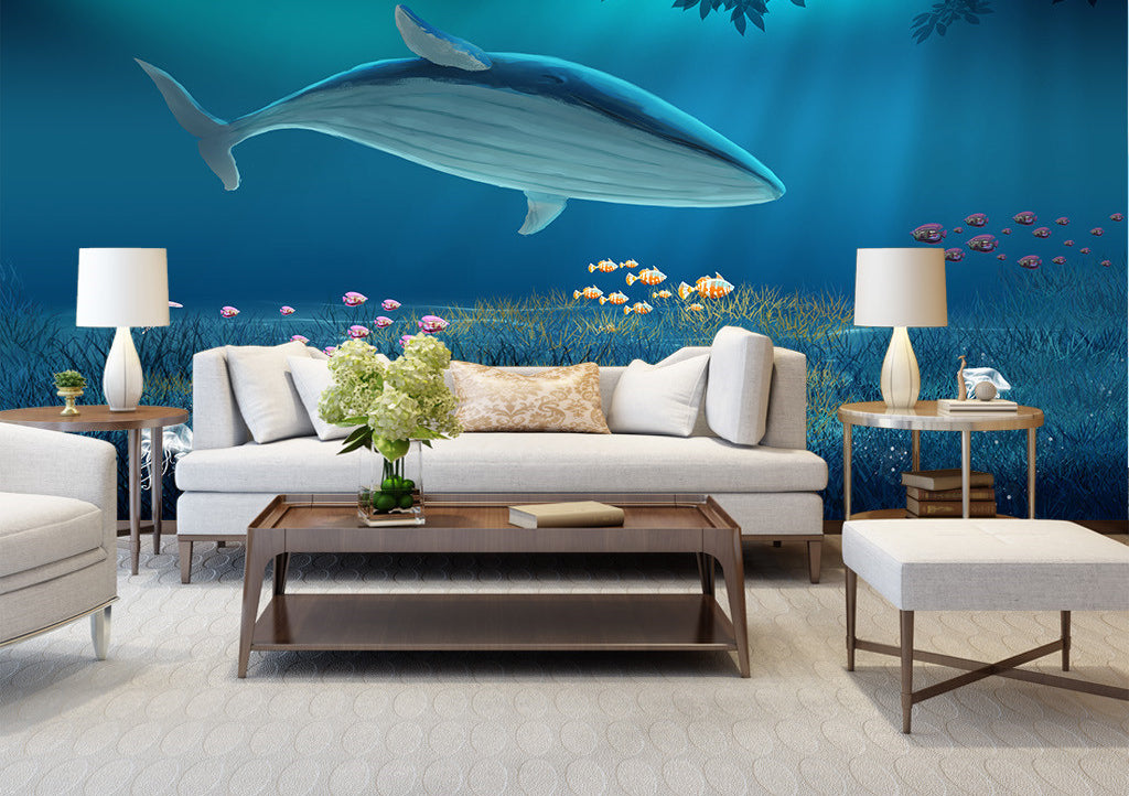 3D Deep Sea Fish WG413 Wall Murals