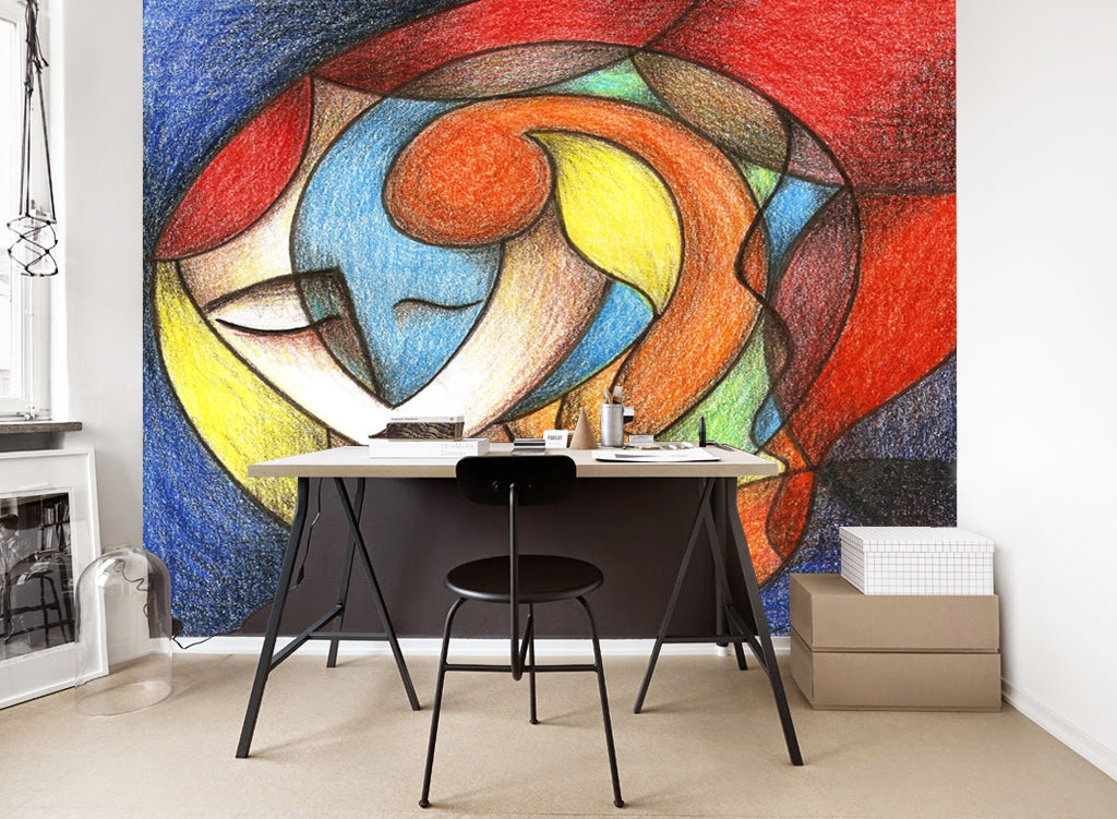 3D Embossed Woman WG340 Wall Murals