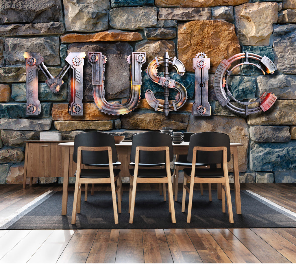 3D Wall Music WG417 Wall Murals