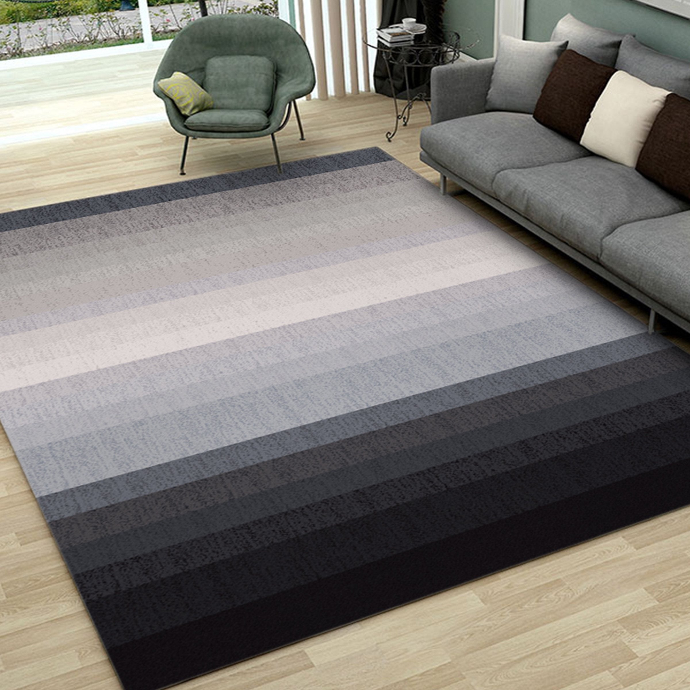 3D Color Stripe WG246 Non Slip Rug Mat Mat AJ Creativity Home 