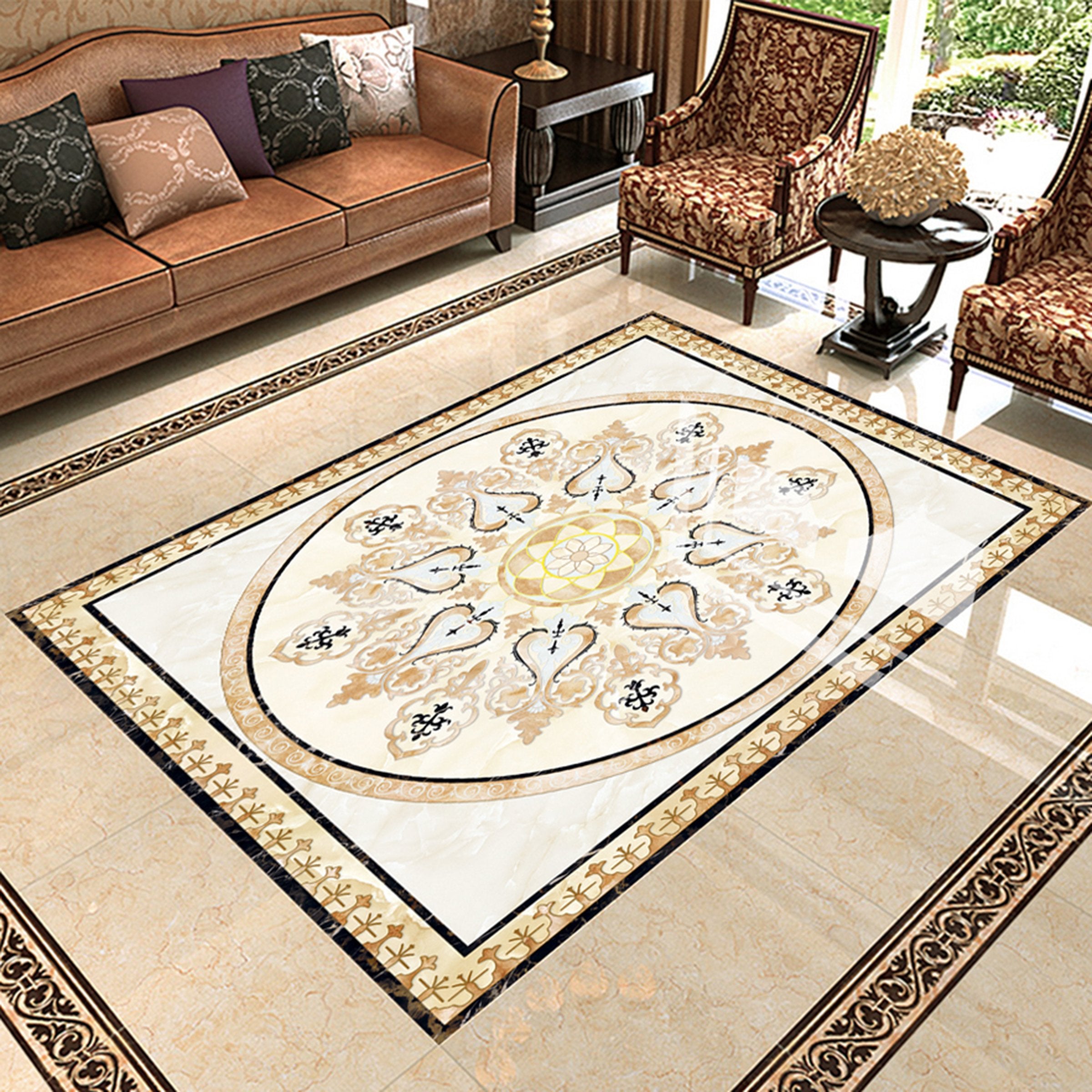 3D Heart Pattern WG449 Floor Mural Wallpaper AJ Wallpaper 2 
