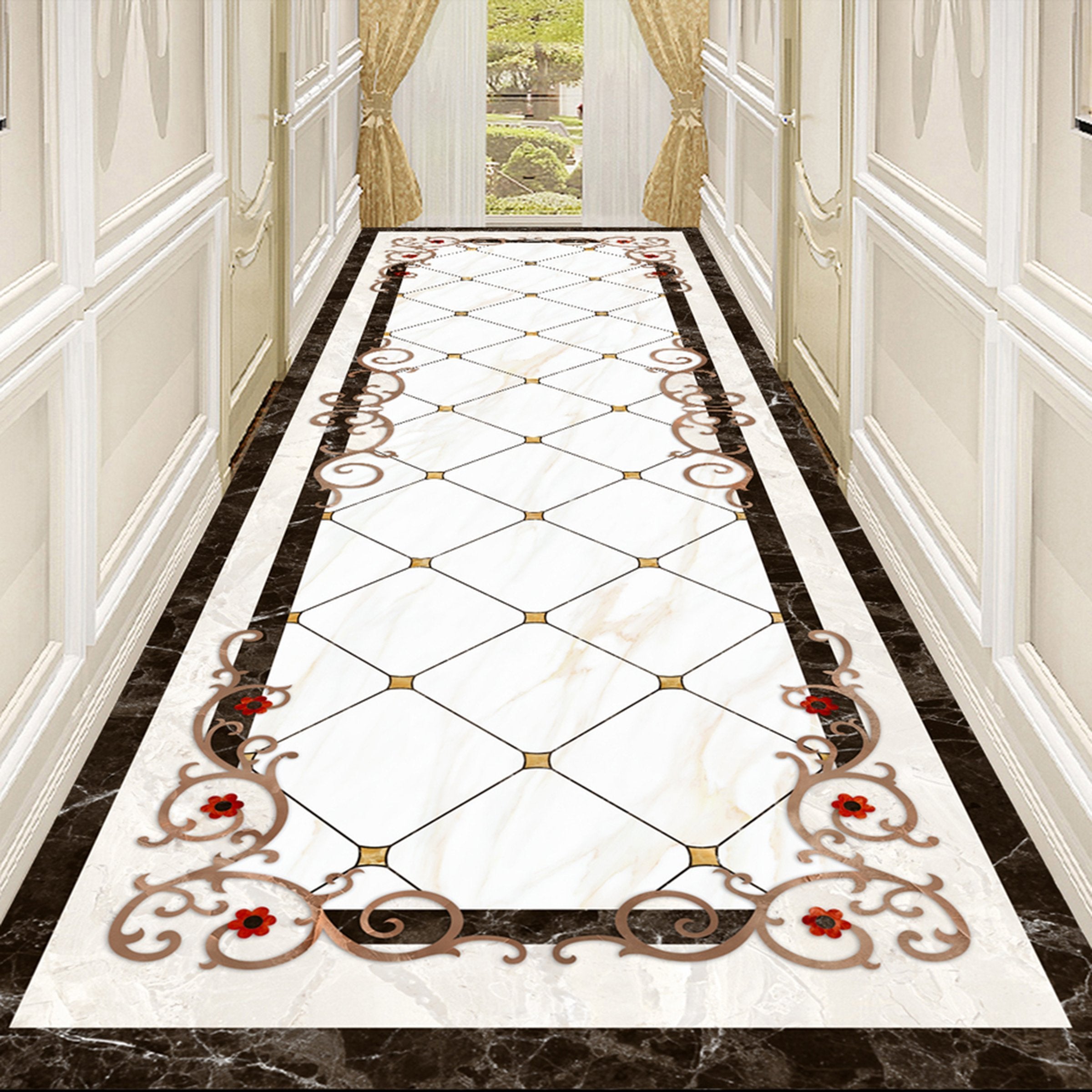 3D Colorful Pattern WG102 Floor Mural Wallpaper AJ Wallpaper 2 