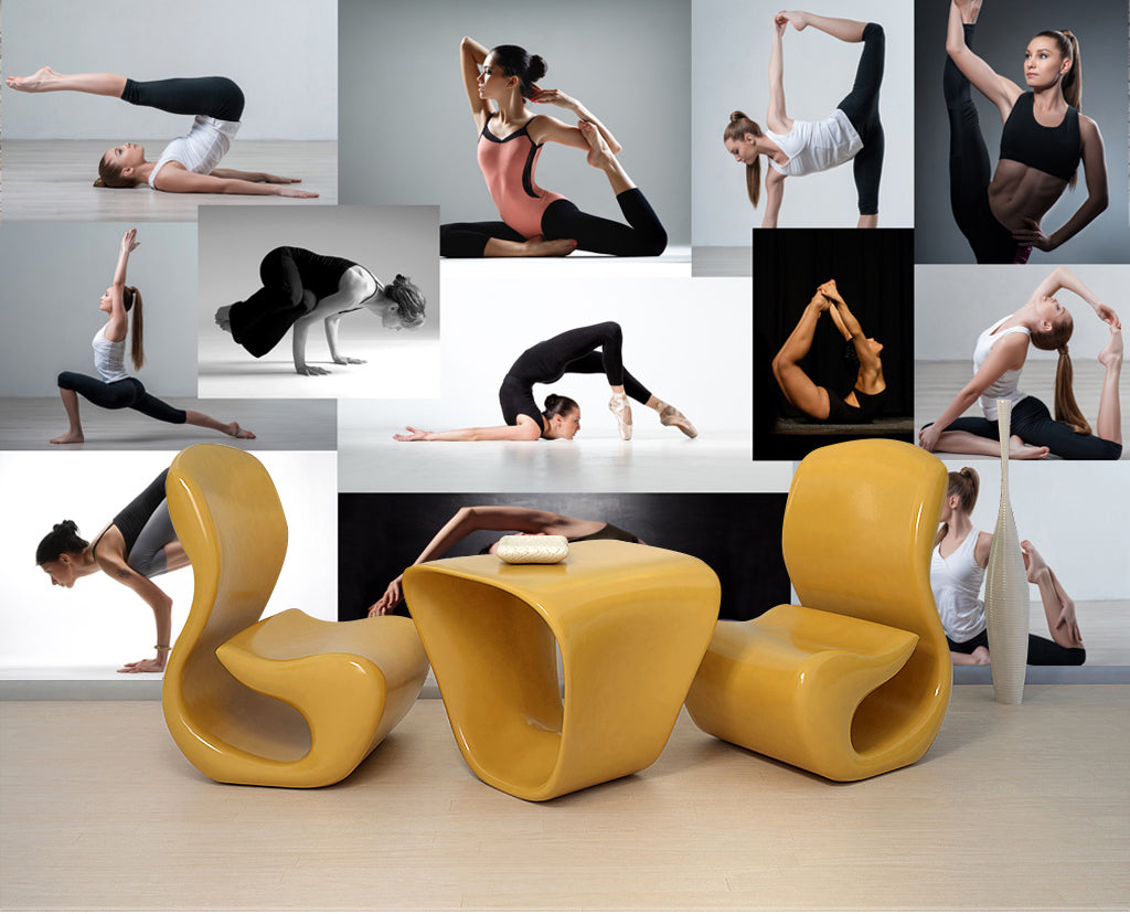 3D Woman Yoga WG007 Wall Murals