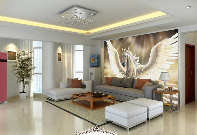 3D Pegasus Wings WG262 Wall Murals