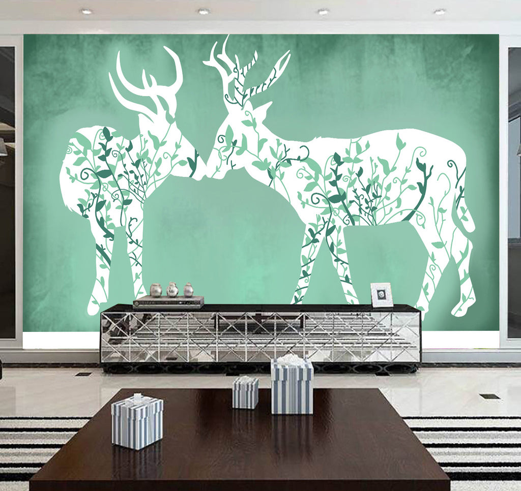 3D Invisible Deer WG171 Wall Murals