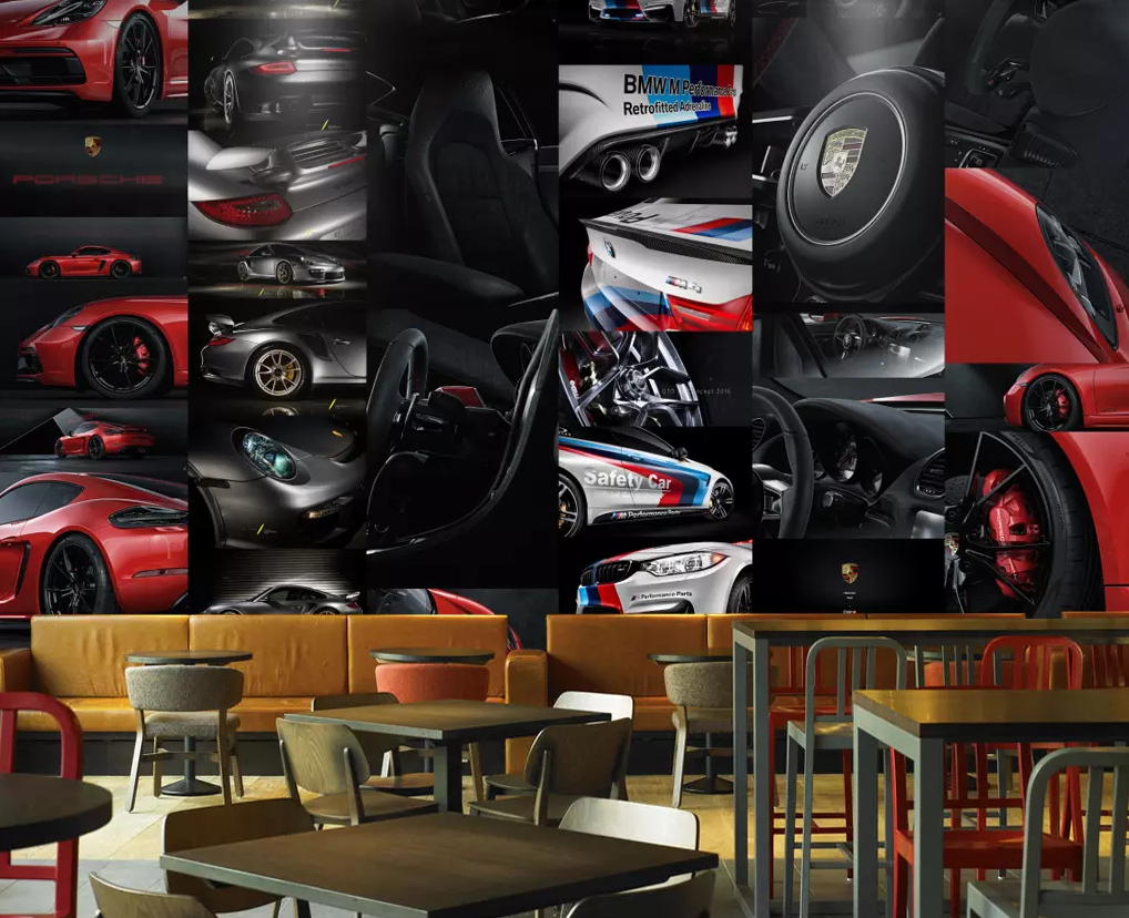 3D Omnidirectional Racing Car 305 Wallpaper AJ Wallpaper 2 