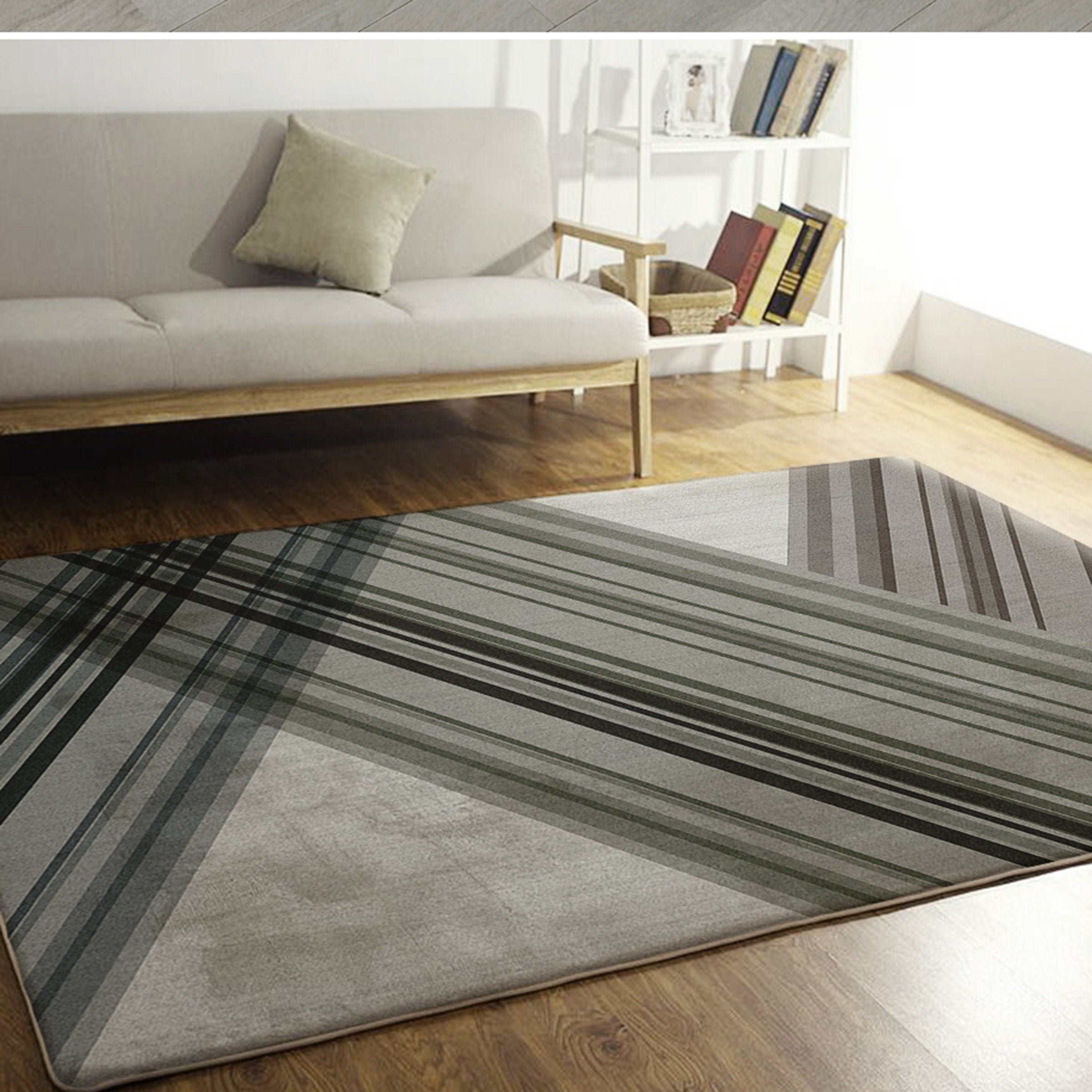 3D Colored Geometric Pattern WG446 Non Slip Rug Mat Mat AJ Creativity Home 