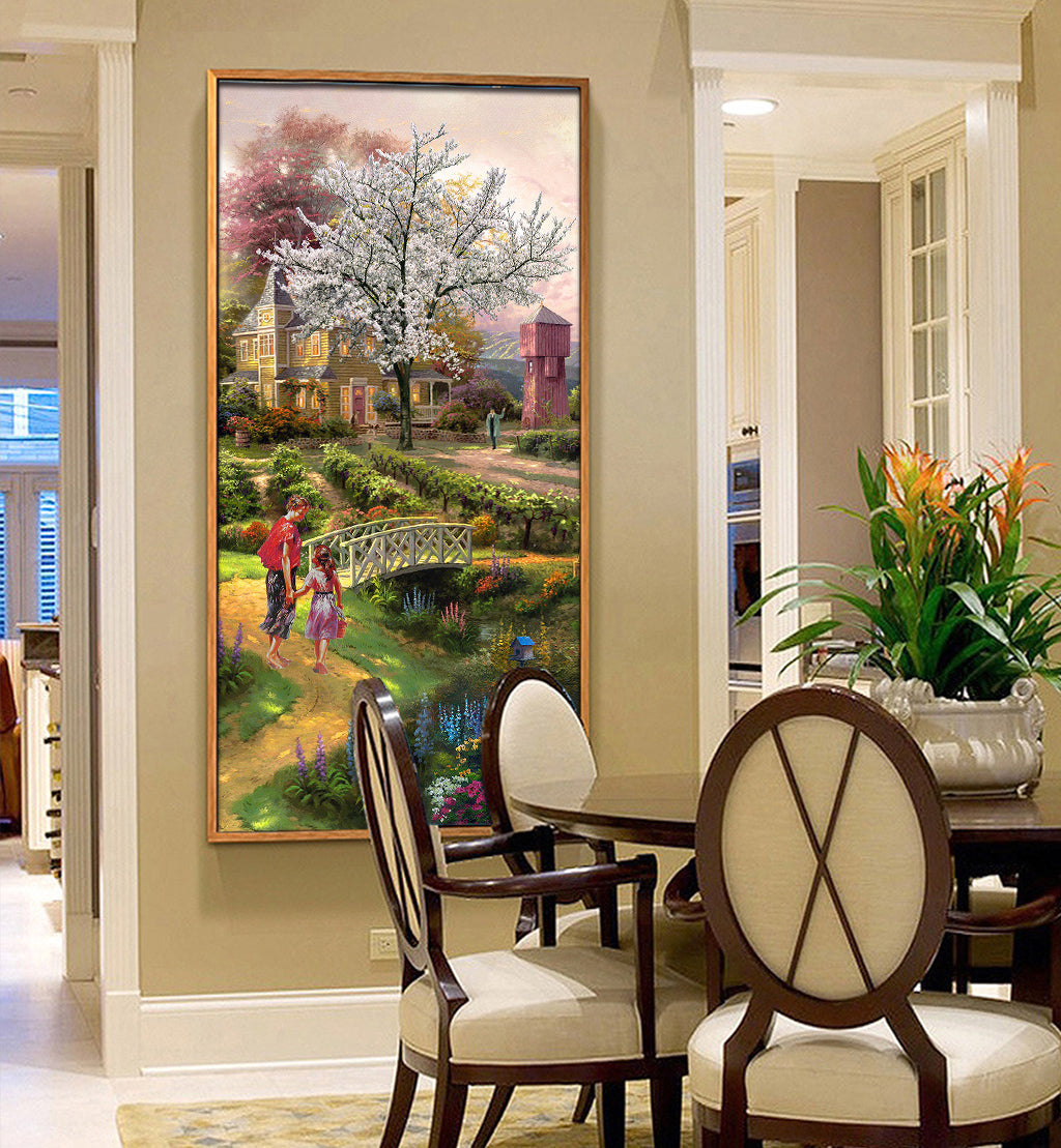 3D Country House WG170 Wall Murals