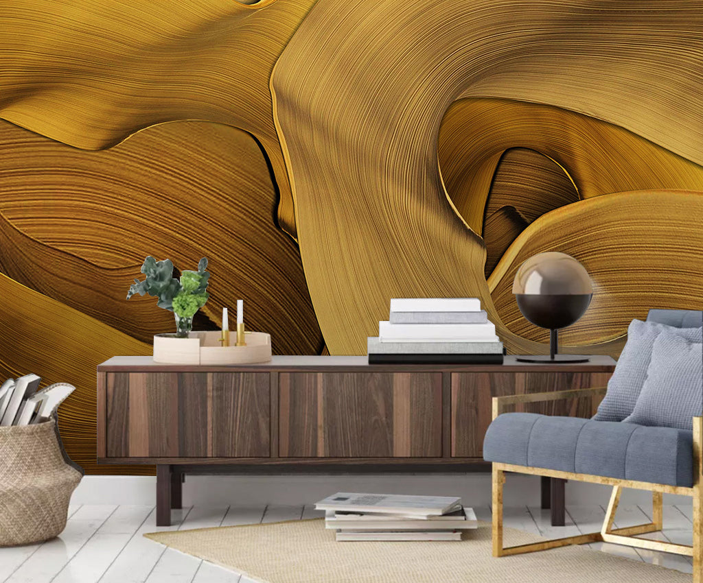 3D Yellow Stone WG390 Wall Murals