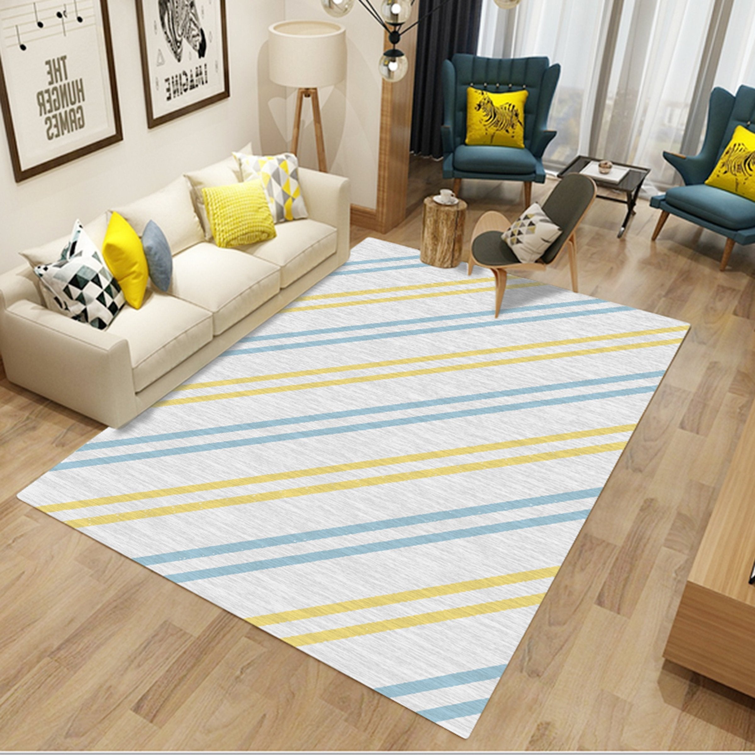 3D Color Pattern WG272 Non Slip Rug Mat Mat AJ Creativity Home 