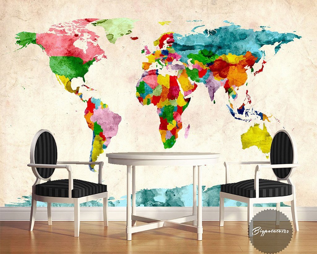 3D Abstract Map 226 Wall Murals Wallpaper AJ Wallpaper 2 