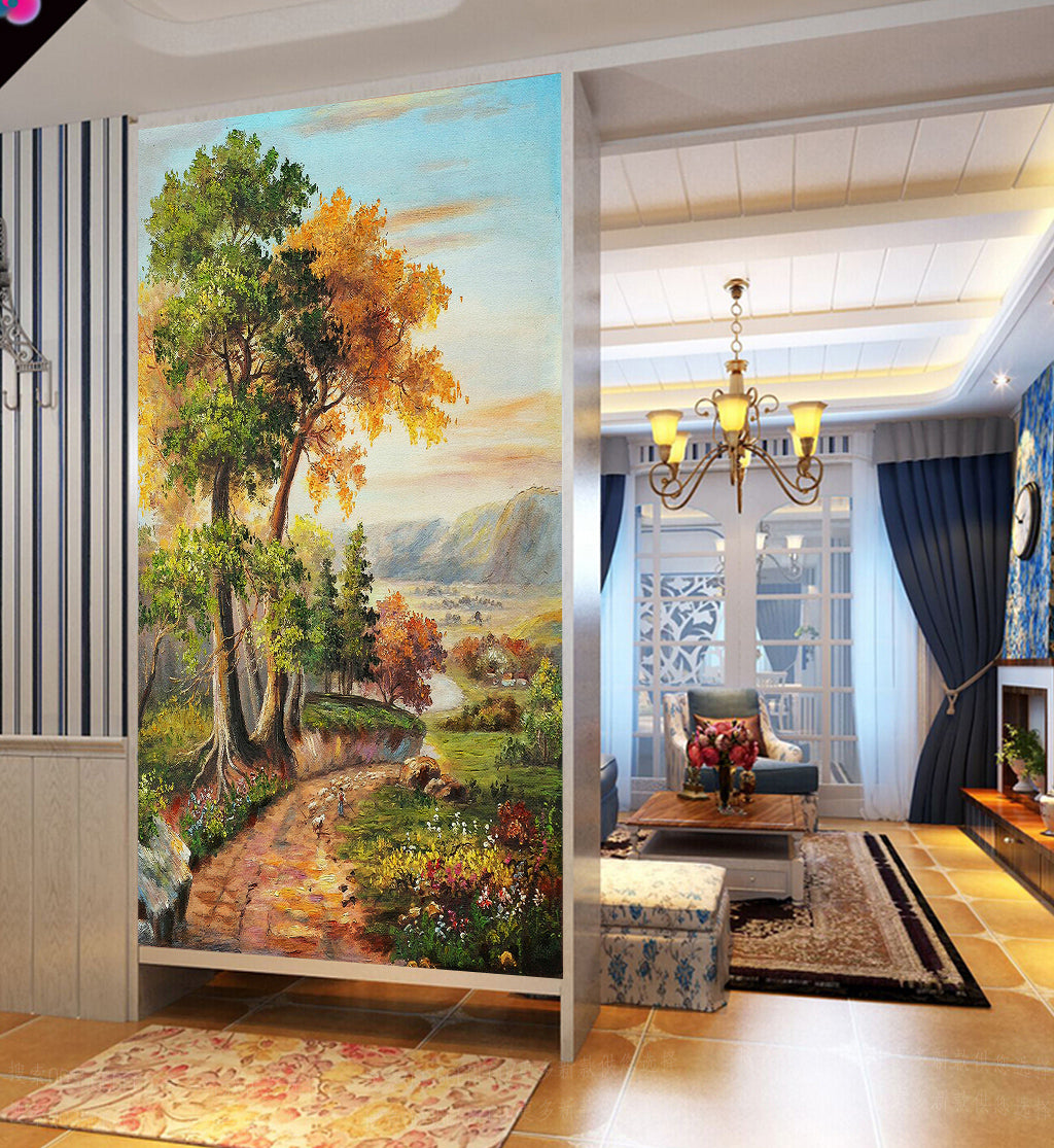 3D Tree River WG041 Wall Murals