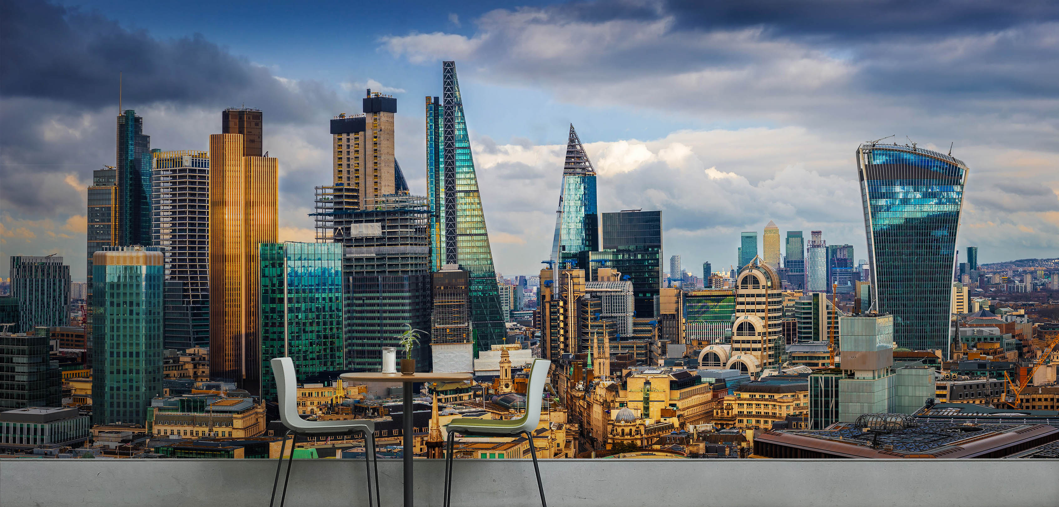 3D High-Rise Building 57218 Wall Murals