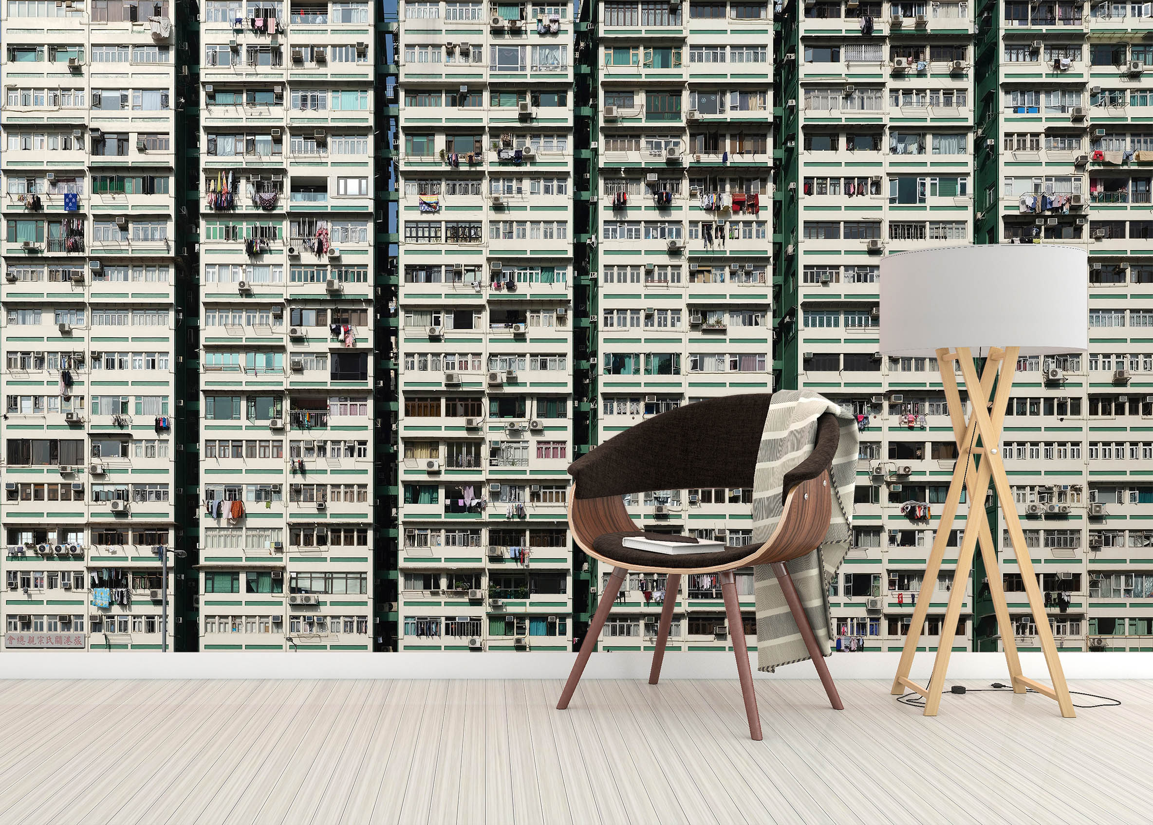 3D White Floor 1401 Marco Carmassi Wall Mural Wall Murals