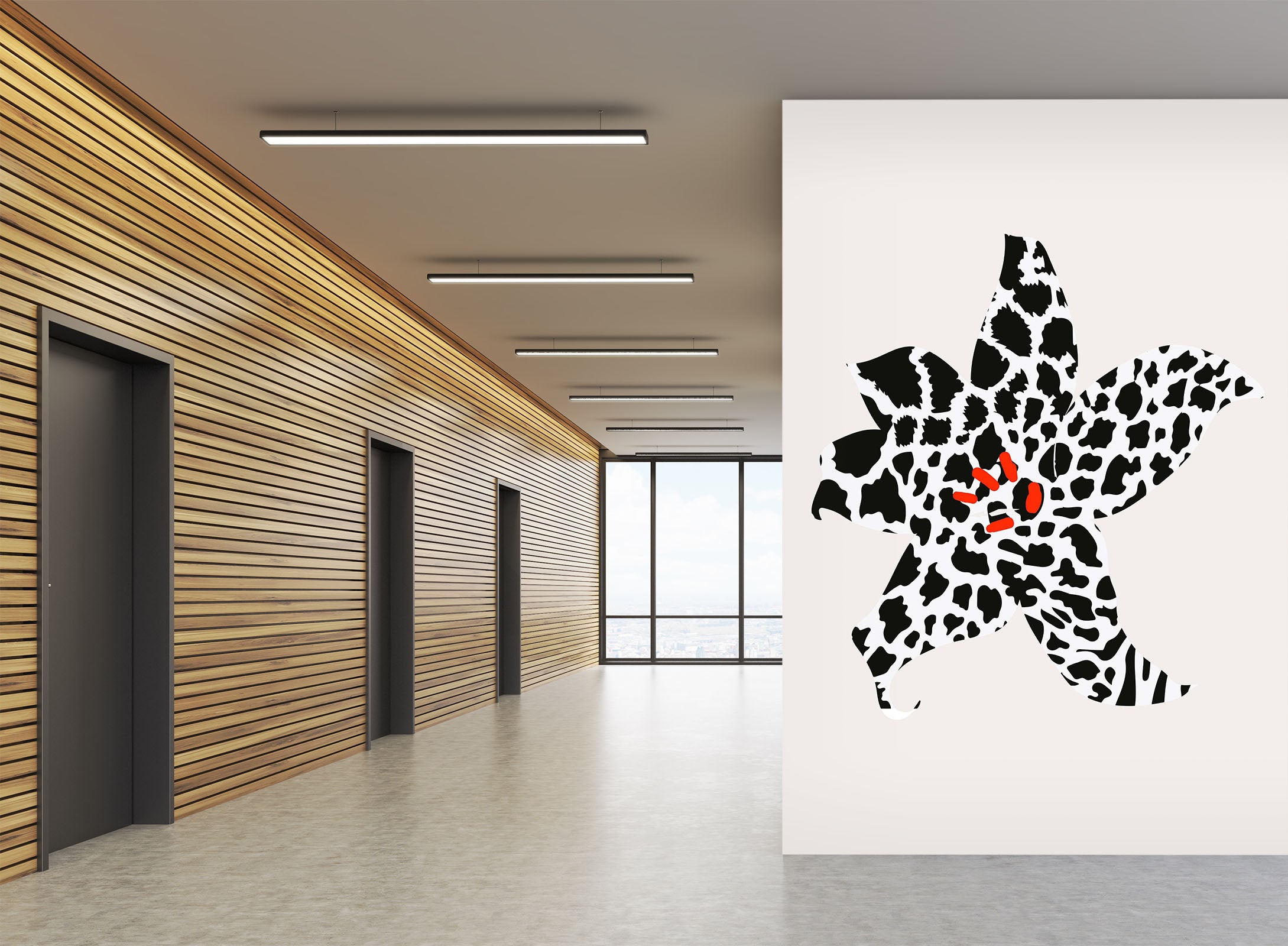 3D Five Stars 1547 Boris Draschoff Wall Mural Wall Murals