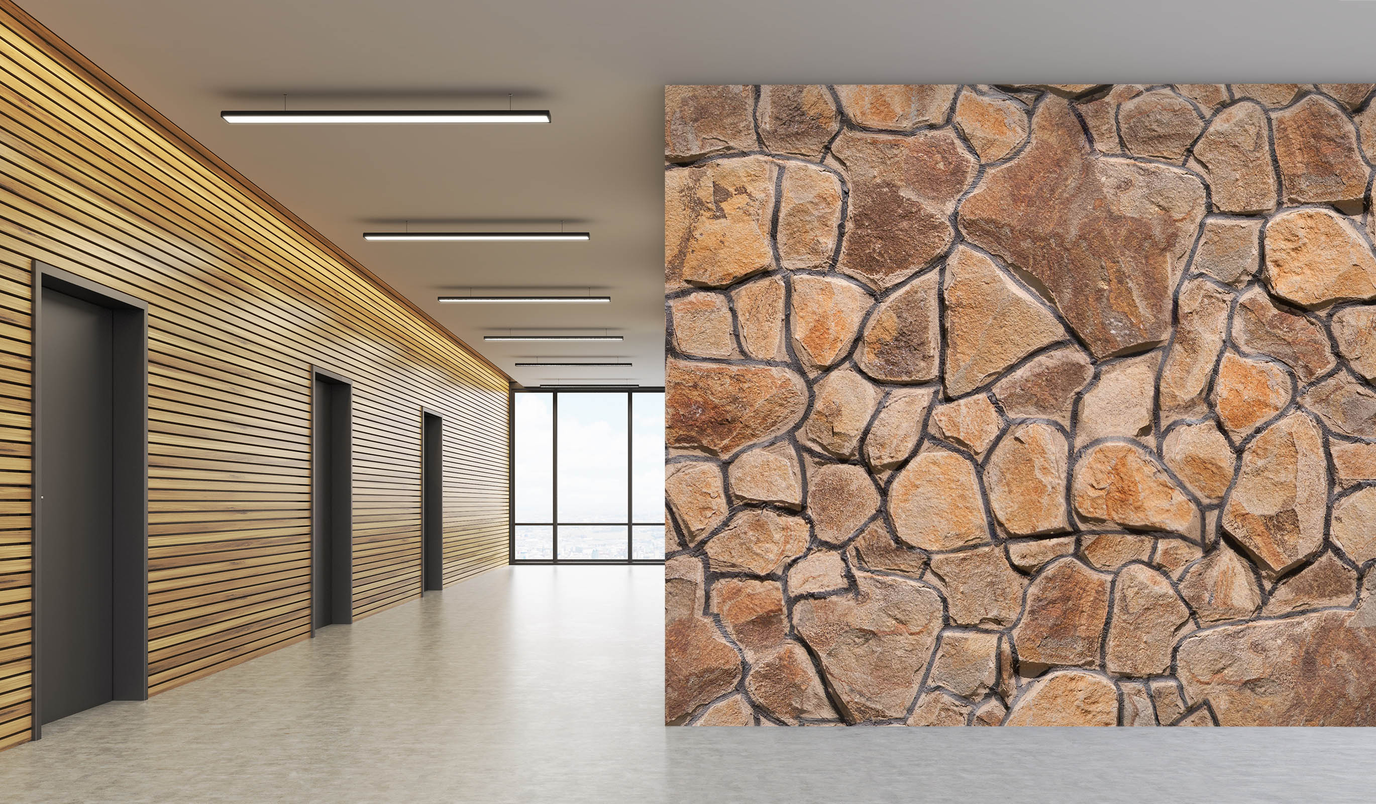 3D Irregular Stones 1120 Wall Murals