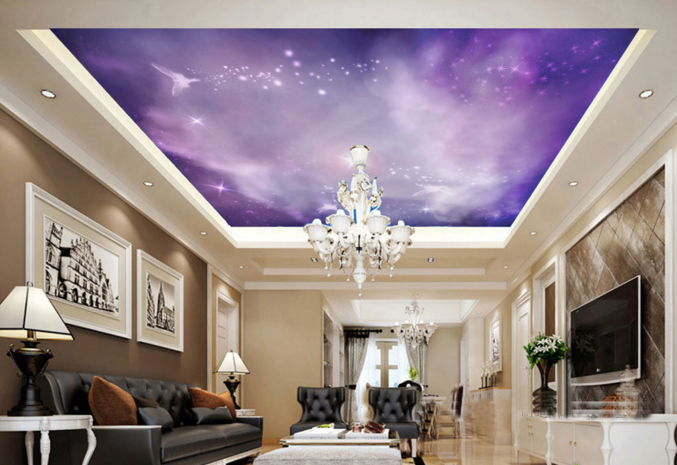 Dreamy Purple Sky Wallpaper AJ Wallpaper 2 