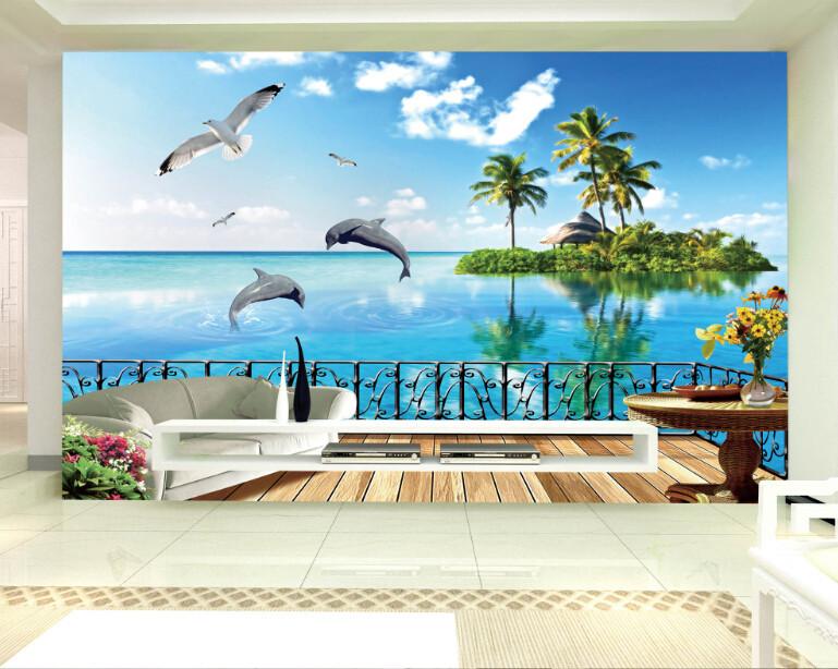 3D Cloud Ocean Dopihin Wallpaper AJ Wallpaper 1 