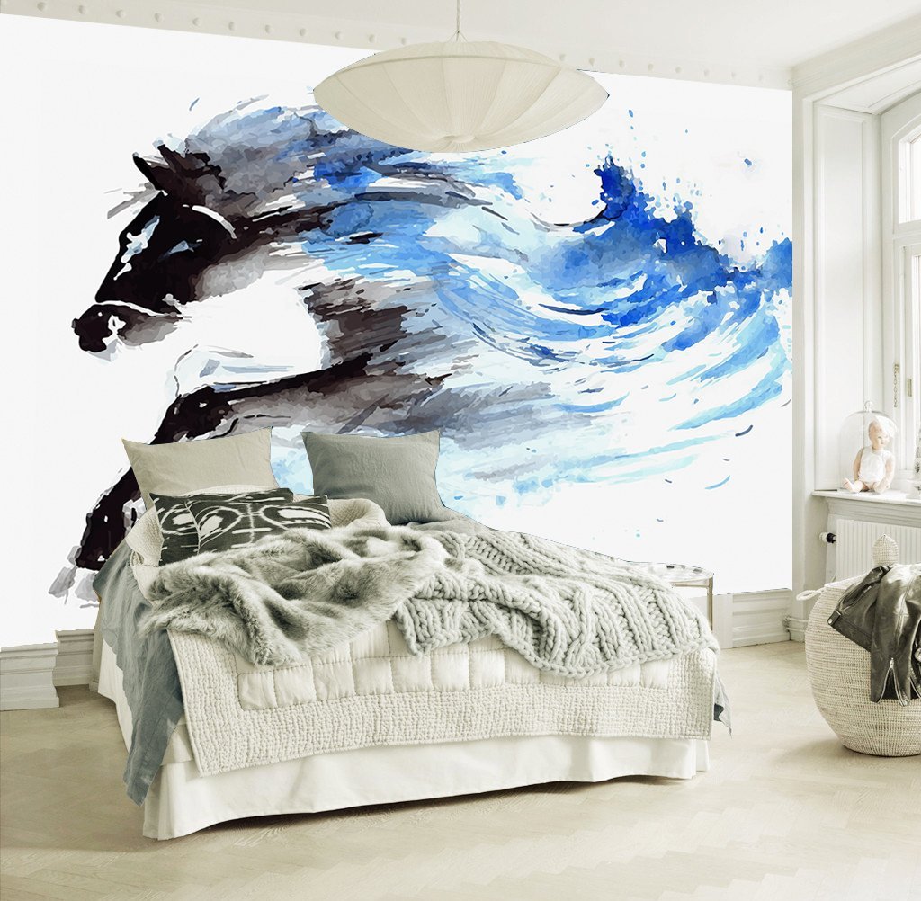 3D Art Horse 317 Wall Murals Wallpaper AJ Wallpaper 2 
