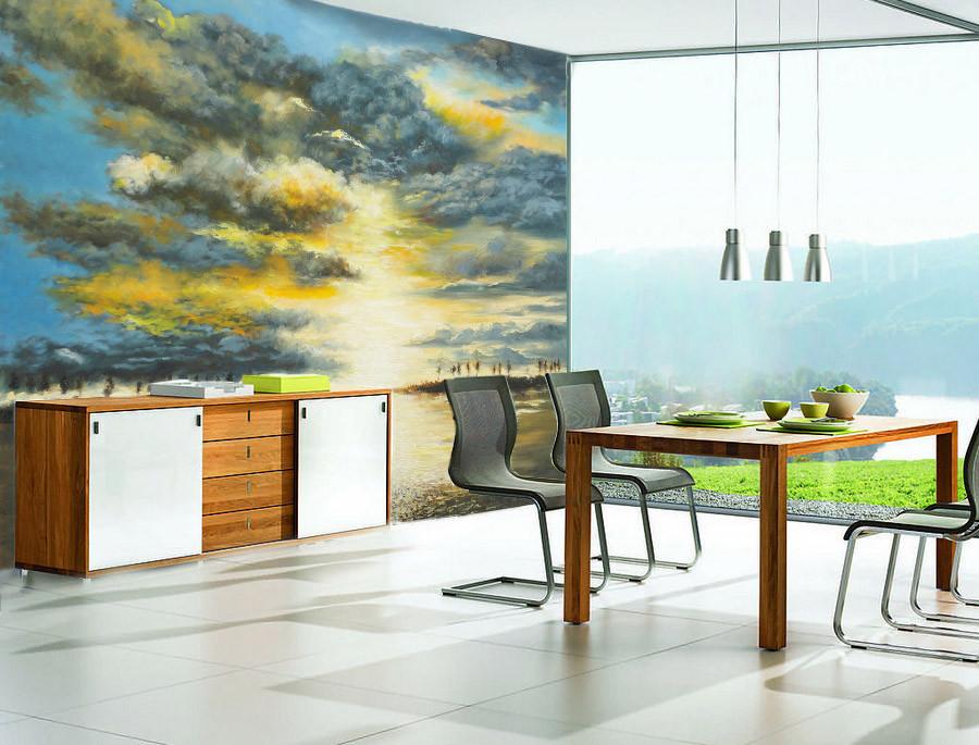 Vast Rosy Sky Wallpaper AJ Wallpaper 