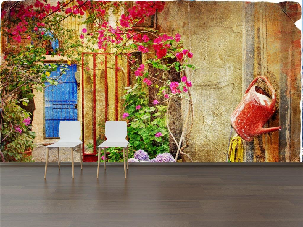 Natural Flowers Wallpaper AJ Wallpaper 