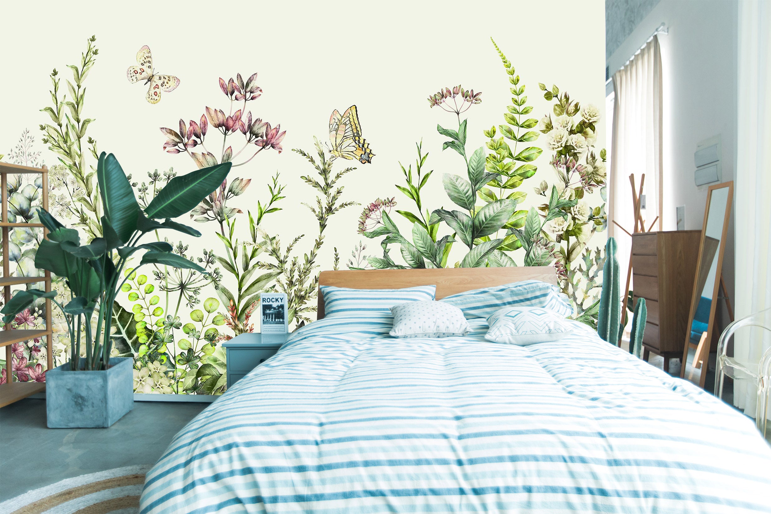 3D Flower 1675 Wall Murals