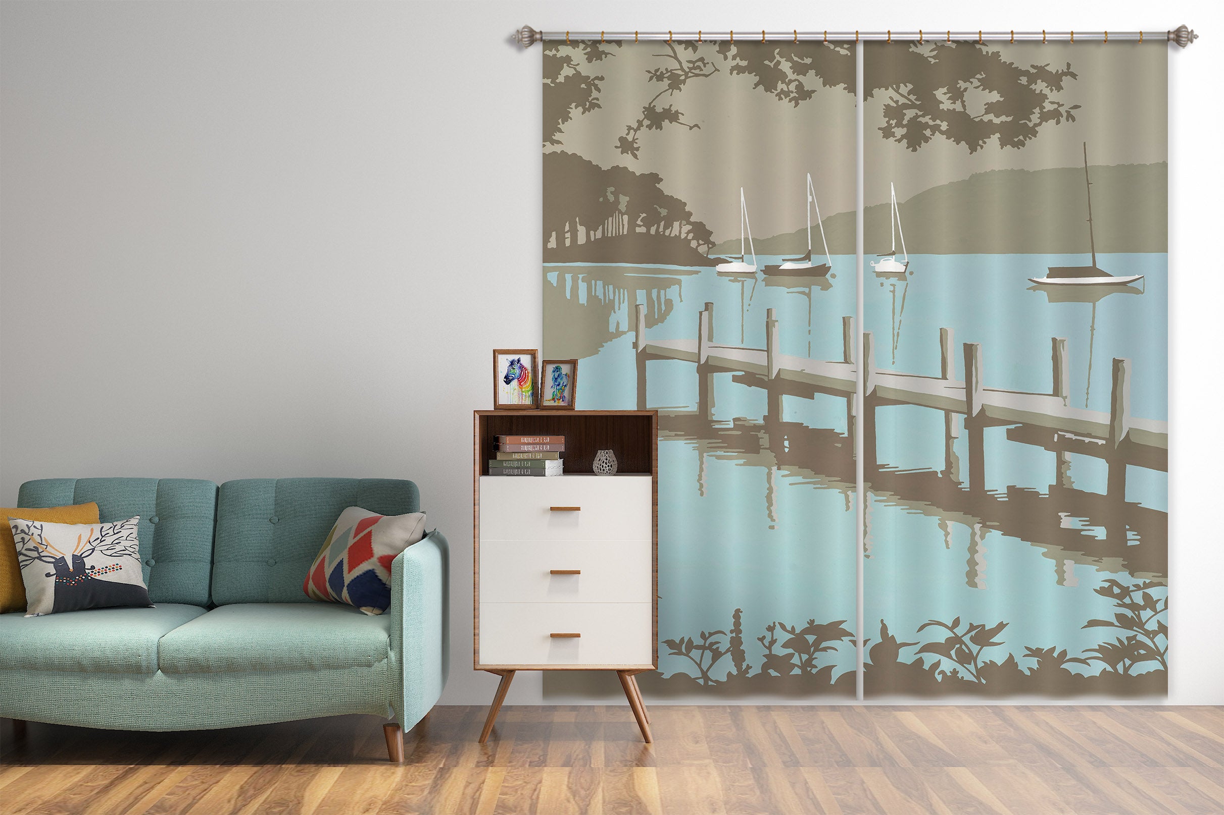 3D Windermere 168 Steve Read Curtain Curtains Drapes