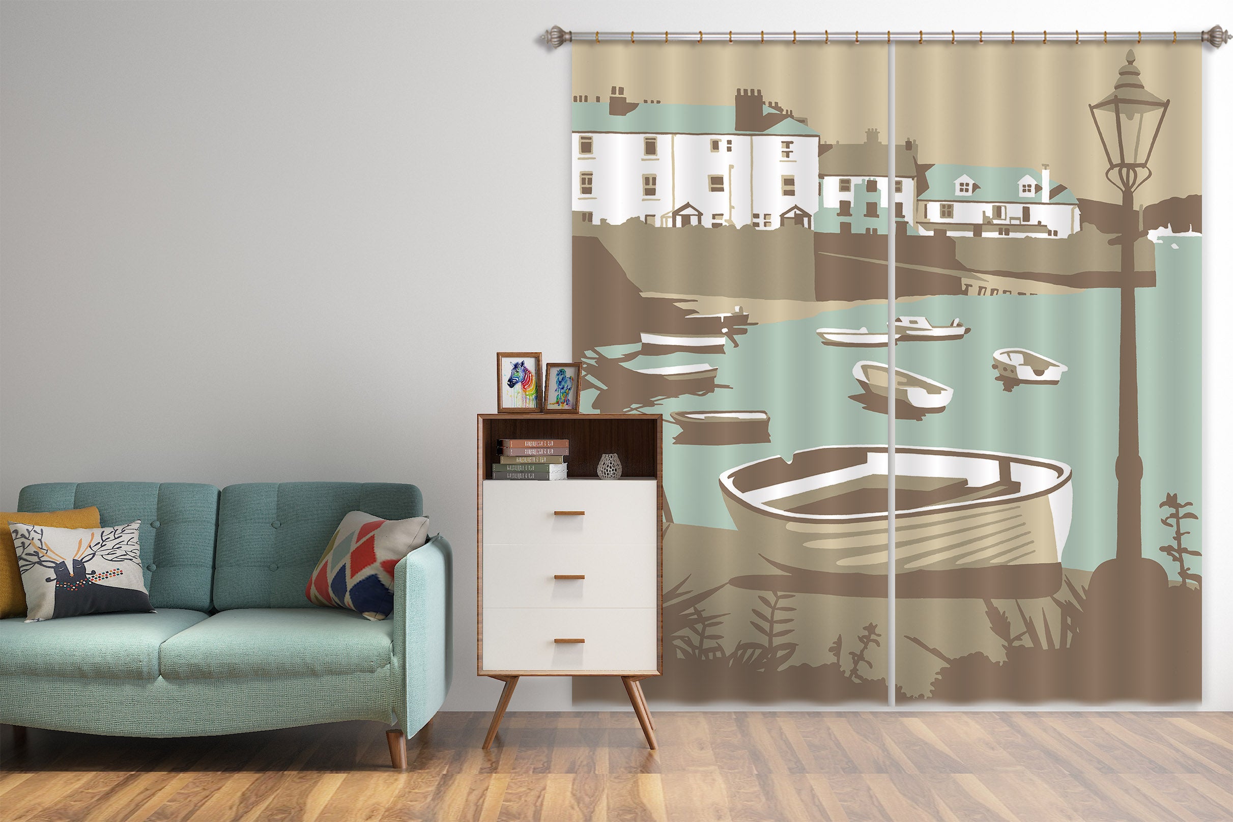3D Dartmouth 112 Steve Read Curtain Curtains Drapes