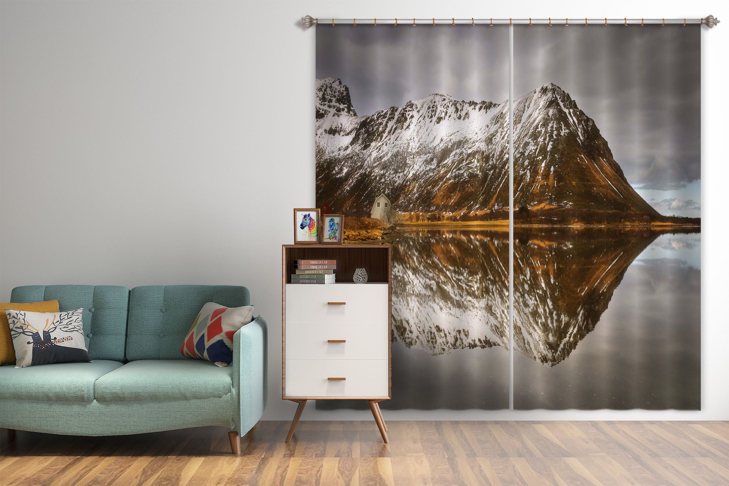 3D Moving Wave 152 Marco Carmassi Curtain Curtains Drapes