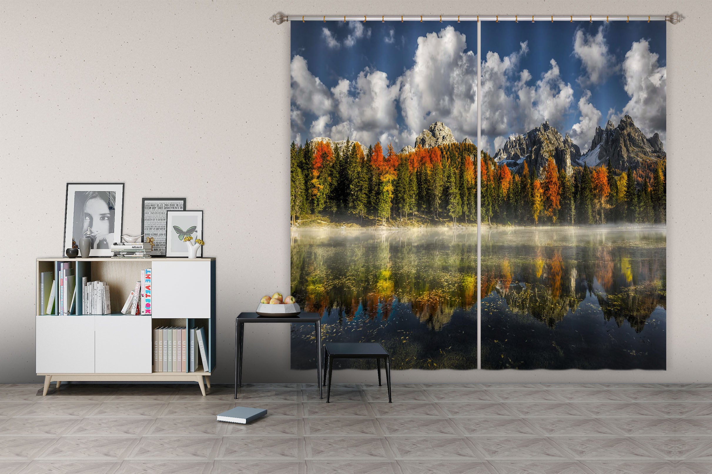 3D Valley River 135 Marco Carmassi Curtain Curtains Drapes