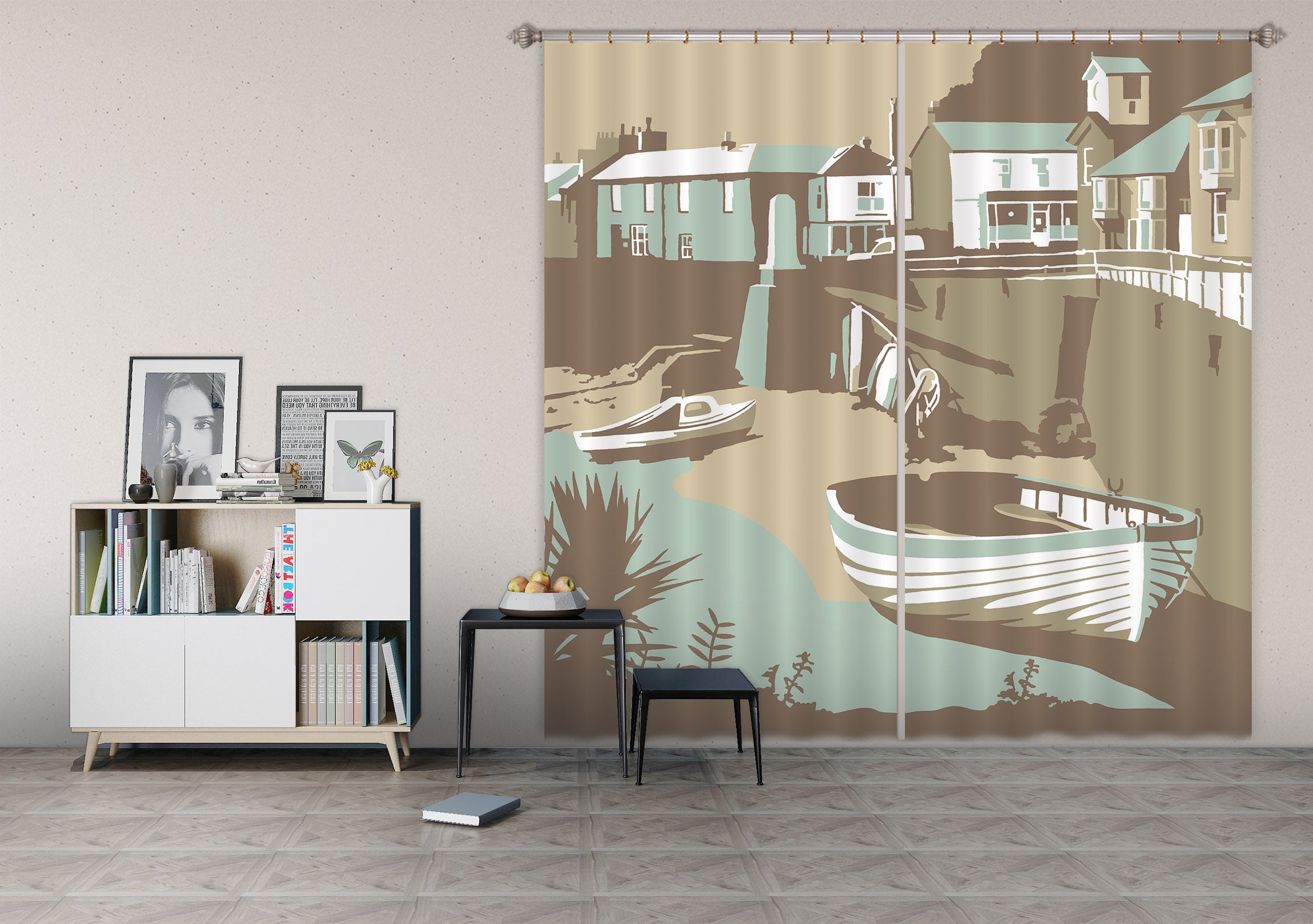 3D Mousehole 122 Steve Read Curtain Curtains Drapes