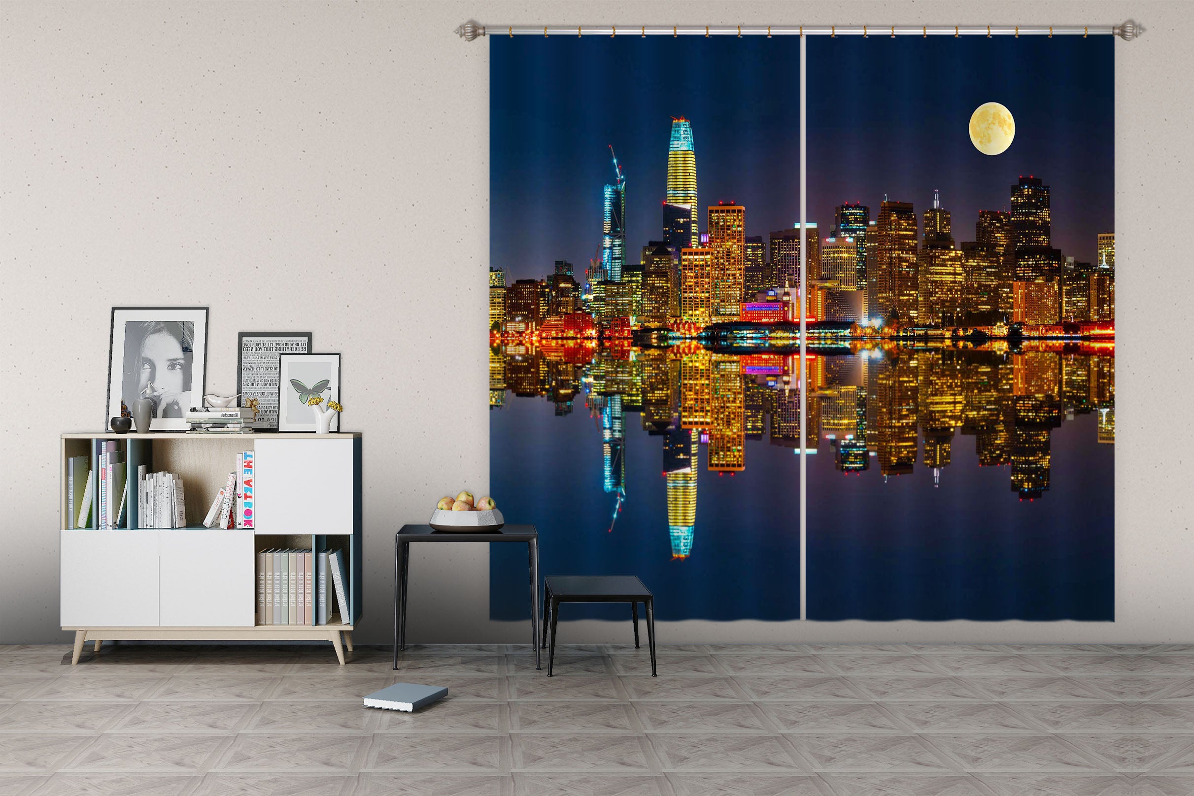 3D Wanjia Lighting 187 Marco Carmassi Curtain Curtains Drapes