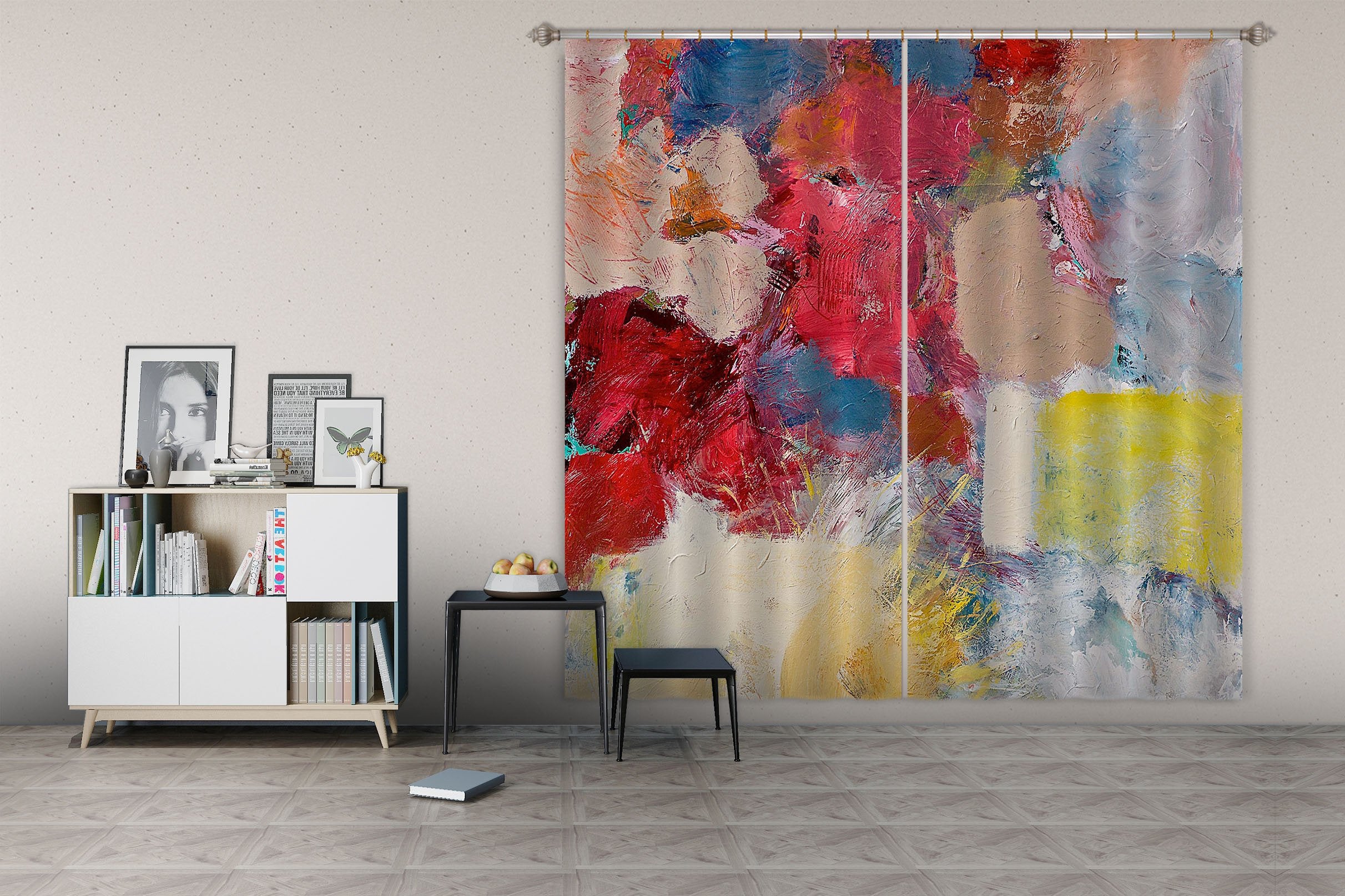 3D Abstract Art 175 Allan P. Friedlander Curtain Curtains Drapes Wallpaper AJ Wallpaper 