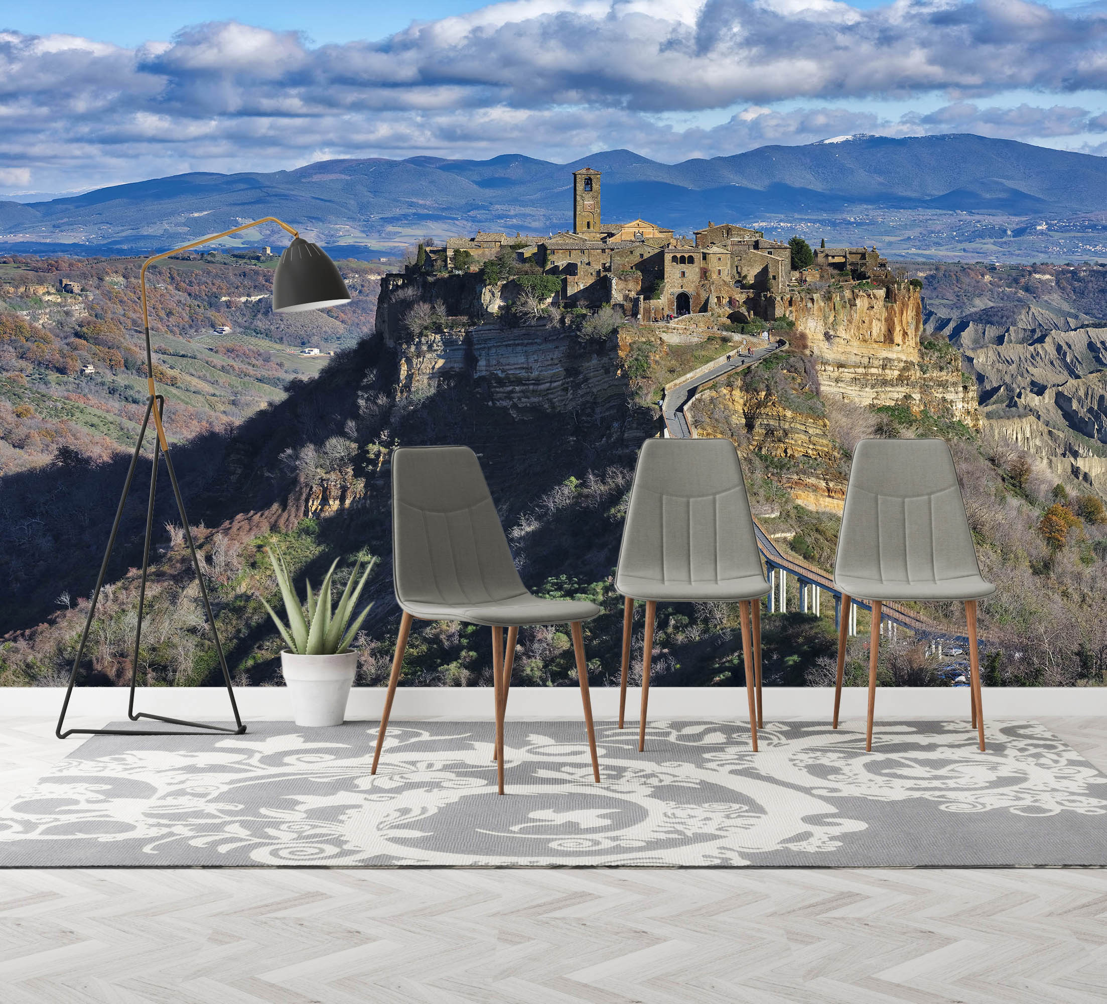 3D Mountaintop 1415 Marco Carmassi Wall Mural Wall Murals