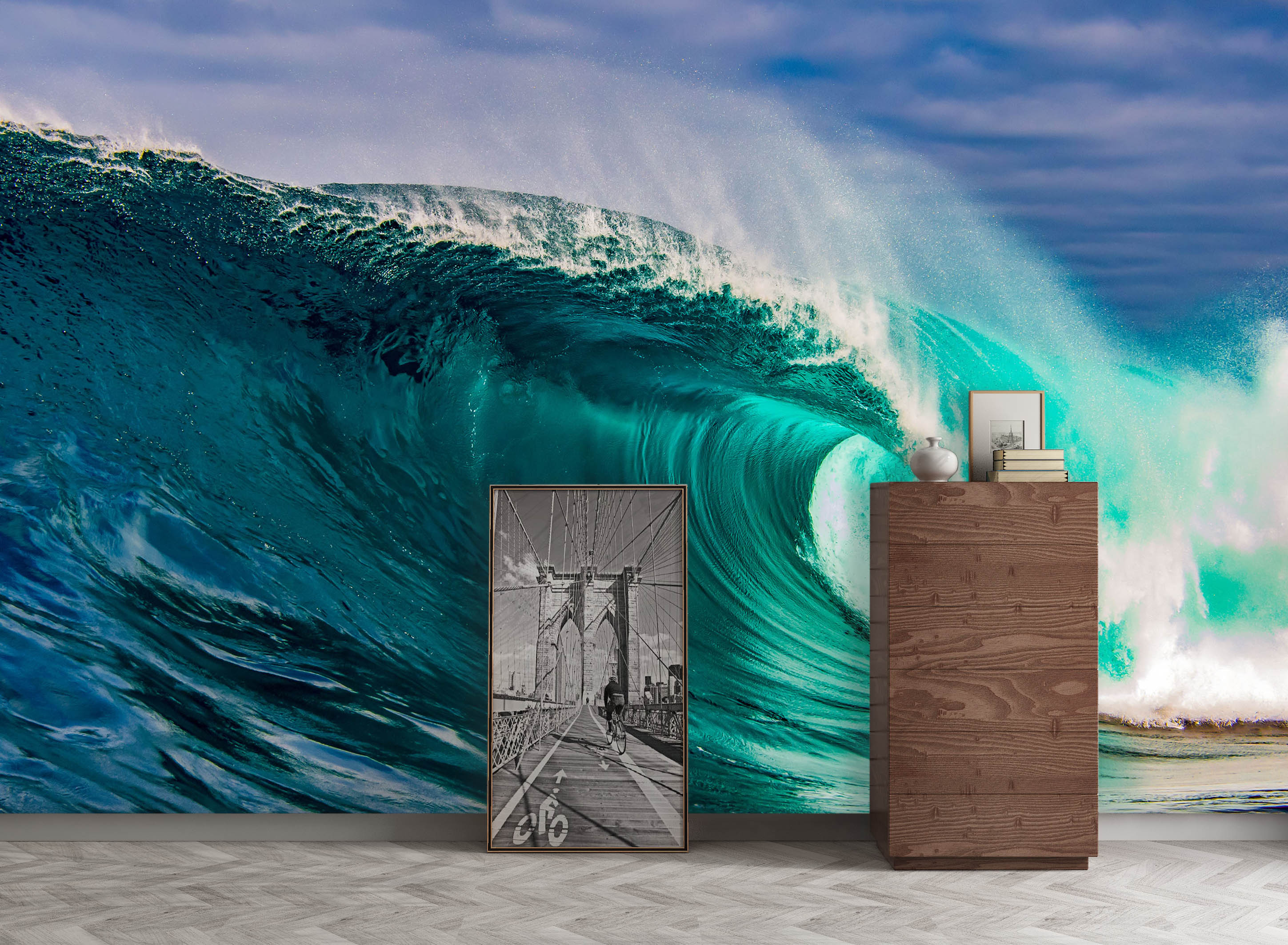 3D Waves 57217 Wall Murals