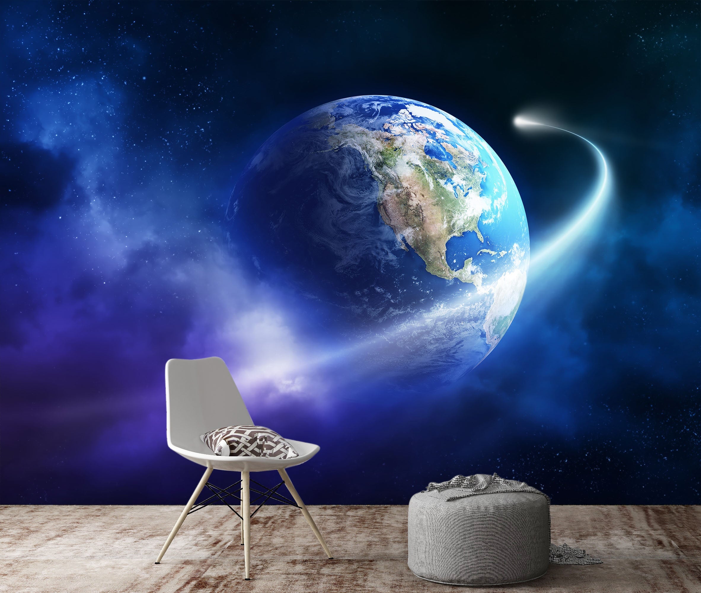 3D Earth Starry Sky 139 Wall Murals Wallpaper AJ Wallpaper 2 